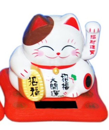 Chat solaire maneki neko l - neko, n2