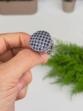 Chevalière fait à la main en Argent Massif 925 Ottoman de la haute joaillerie