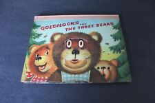 (150) Livre animé POP UP Goldilocks and the 3 bears/  3 little pigs Kubasta 1961