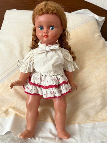 Poupée ancienne bella taille - poupée,