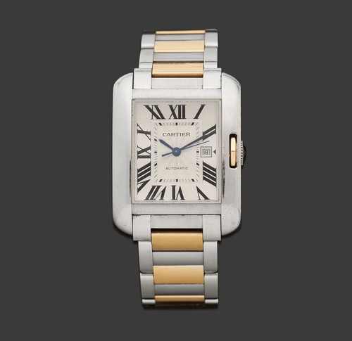 Cartier tank anglaise 18k - anglaise, gold
