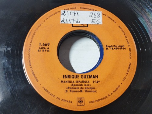 Enrique guzman selle espagnol - enrique,