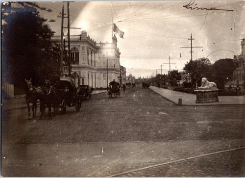 Pérou lima vue - lima,, rue