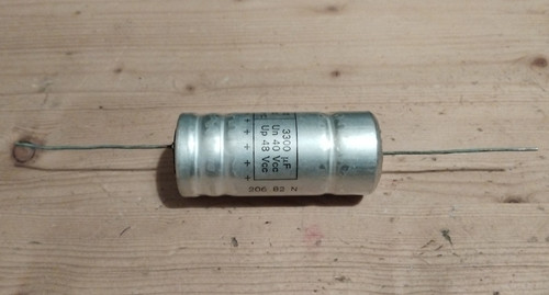 Condensateur axial sic safco - condensateur, sic-safco