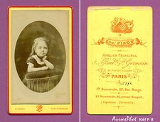 CDV PIROU À PARIS : FILLETTE