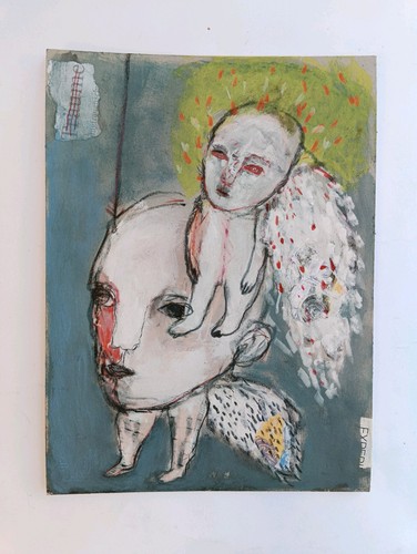 Peinture träume art brut - /art,
