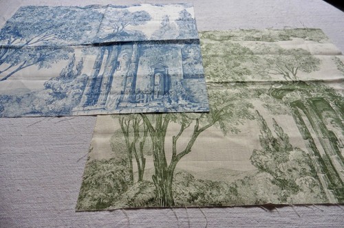 Zoffany lot coupons toile - lot,
