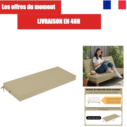 Coussin banc extérieur - coussin,