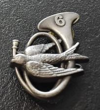 Insigne Militaire BCA 6èm Bataillon Chasseurs Alpins A.Bertrand Atlas (C11)