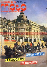 MONDE de la MOTO 112 HONDA XLR 400 YAMAHA 250 RDLC BFG 1300 JEWELL BMW R60/2