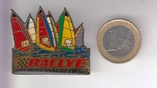 RARE PINS PIN'S .. SPORT NAUTIQUE WINDSURF PLANCHE VOILE RALLYE HYPERMARCHE 2~DO