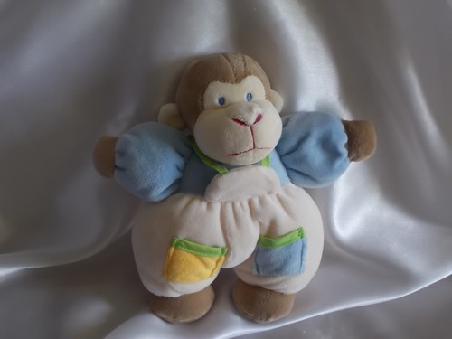 Doudou singe grelot - doudou, grelot,