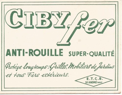 Blotter ciby iron - blotter,