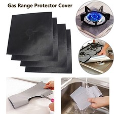  12 Pcs Tapis De Cuisinière À Gaziniere Doublure Four Antiadhésive