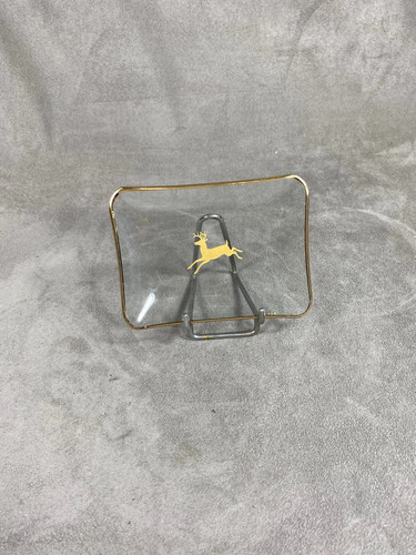 Cendrier verre motif - verre,,
