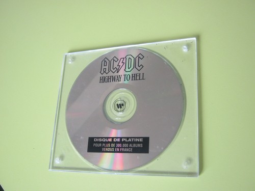 Double disque platine - disque, de
