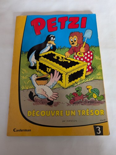 Petzi découvre trésor - petzi,