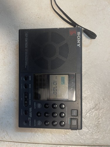 Sony icf sw7600 world - sony, band
