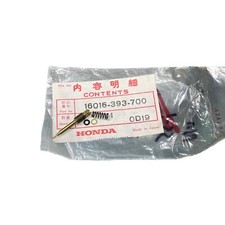 HONDA CD200T CM125 CB125TD CB550 CB650C SCREW SET A CARBURATEUR NOS 16016-393...