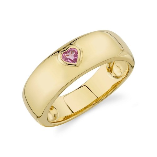 14k jaune coeur coupe - coeur,