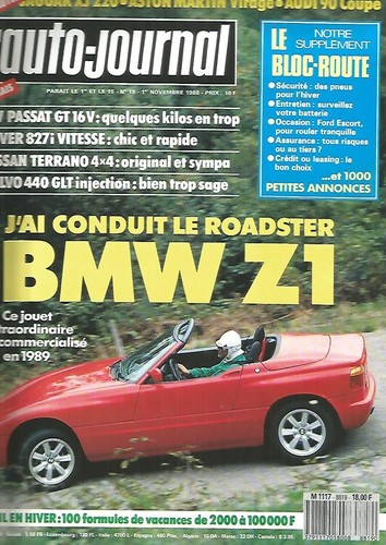 Auto journal bmw z1 - bmw, /