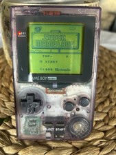 Nintendo Game Boy Console - Atomic Purple-jap-entierement Restaurée D Origine