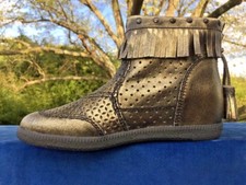 OTBT Stanton Gold Moccasins