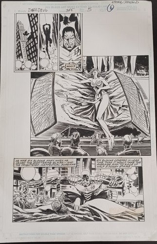 Planche originale dardevil - planche,