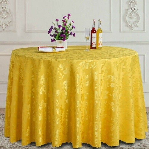 Jacquard nappe table ronde - nappe,