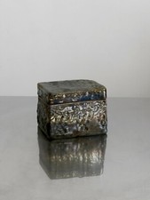 1990 BOITE CERAMIQUE IRISEE