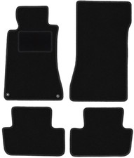 Tapis de sol en velours noir