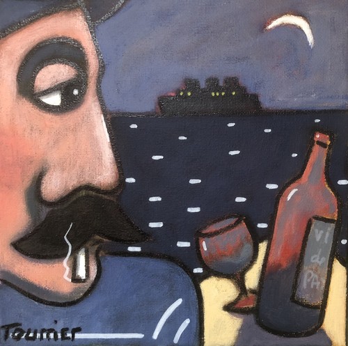 Tableau marin rêveur - tableau,