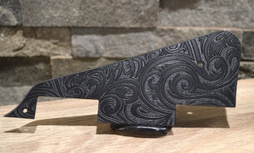 Custom black spiral textured - custom,