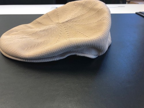 New knitted polyester - knitted, tan