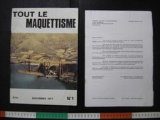 1977 TOUT LE MAQUETTISME