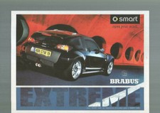 AFFICHE CARTE POSTALE SMART - SMART FORFOUR & SMART BRABUS