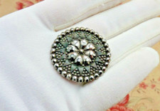 ANCIEN GROS BOUTON en VERRE