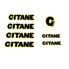 Gitane 1980s Bicycle Decals