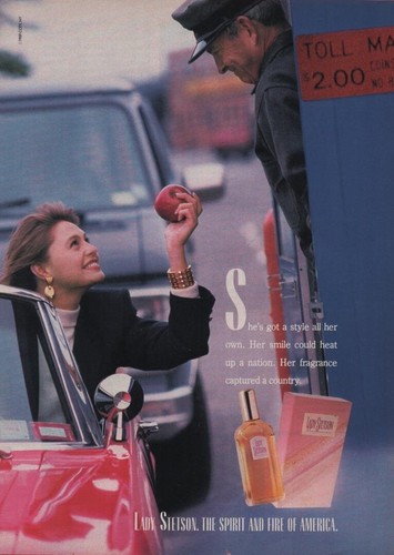Publicité papier parfum - papier,