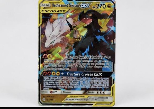 Carte pokémon reshiram - carte,