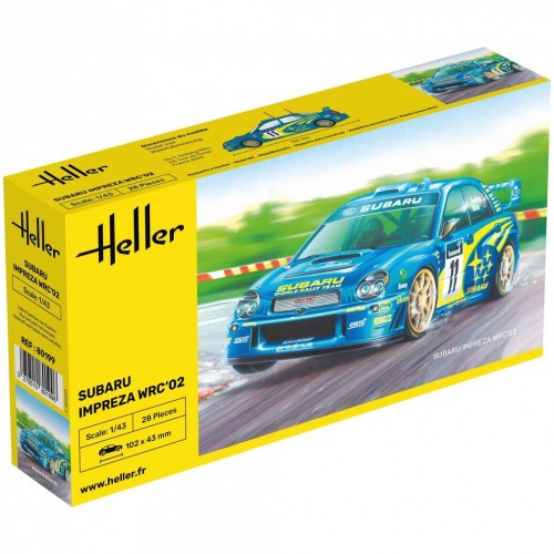 Heller subaru impreza - impreza, wrc02