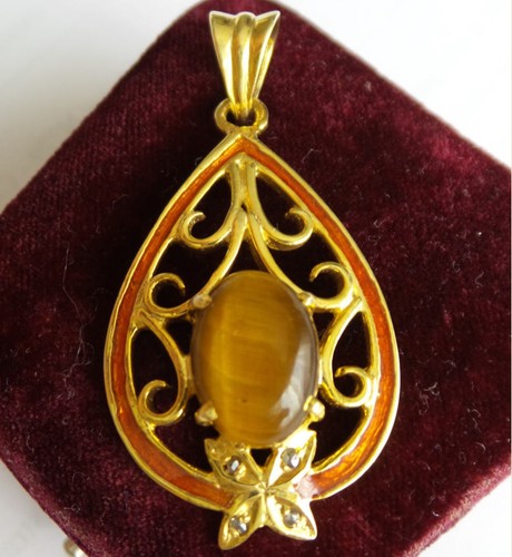 Pendentif ancien vermeil - pendentif,