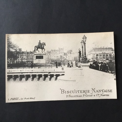 Biscuiterie nantaise carte - bn,