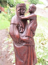 Statue Sculpture en bois -