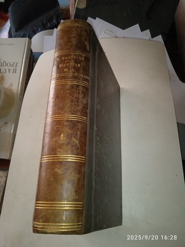 Hanotaux histoire la - histoire, de