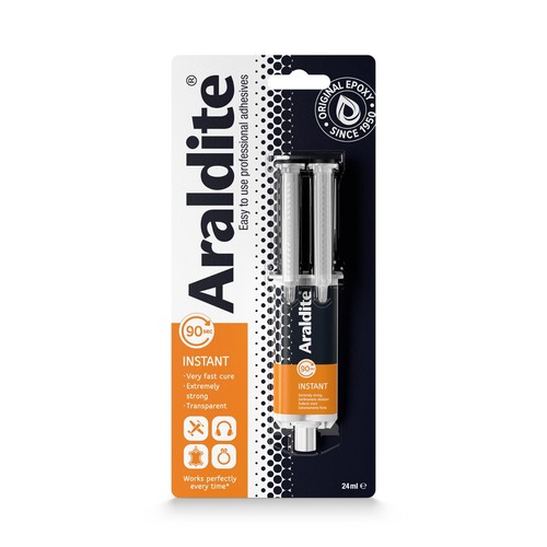 Syringe araldite instant 24ml - araldite,