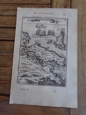Gravure carte îles Skyros