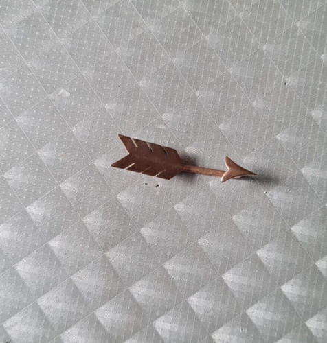 Ancienne broche pince forme - pince,