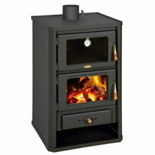 Poêle à bois four cuisine