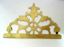 Fronton laiton lanterne galerie clock uhr uhren horloge comtoise coq 11 CM N 18